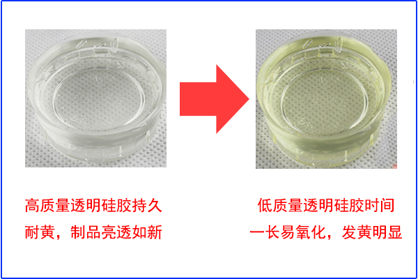 高透硅膠制品發(fā)黃，你可接受？